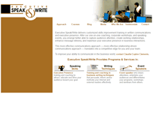 Tablet Screenshot of execspeakwrite.com